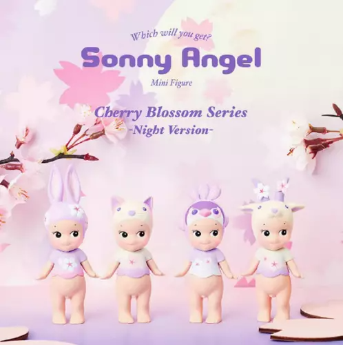 Sonny Angel Cherry Blossom Series Night Version Confirmed Angel