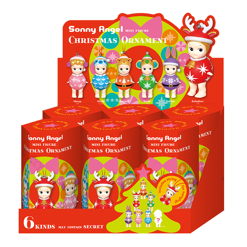 Sonny Angel 2023 Christmas Ornament Blind Box and Confirmed Box