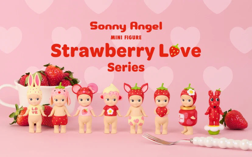Sonny Angel mini figure Strawberry Love Series （preorder）