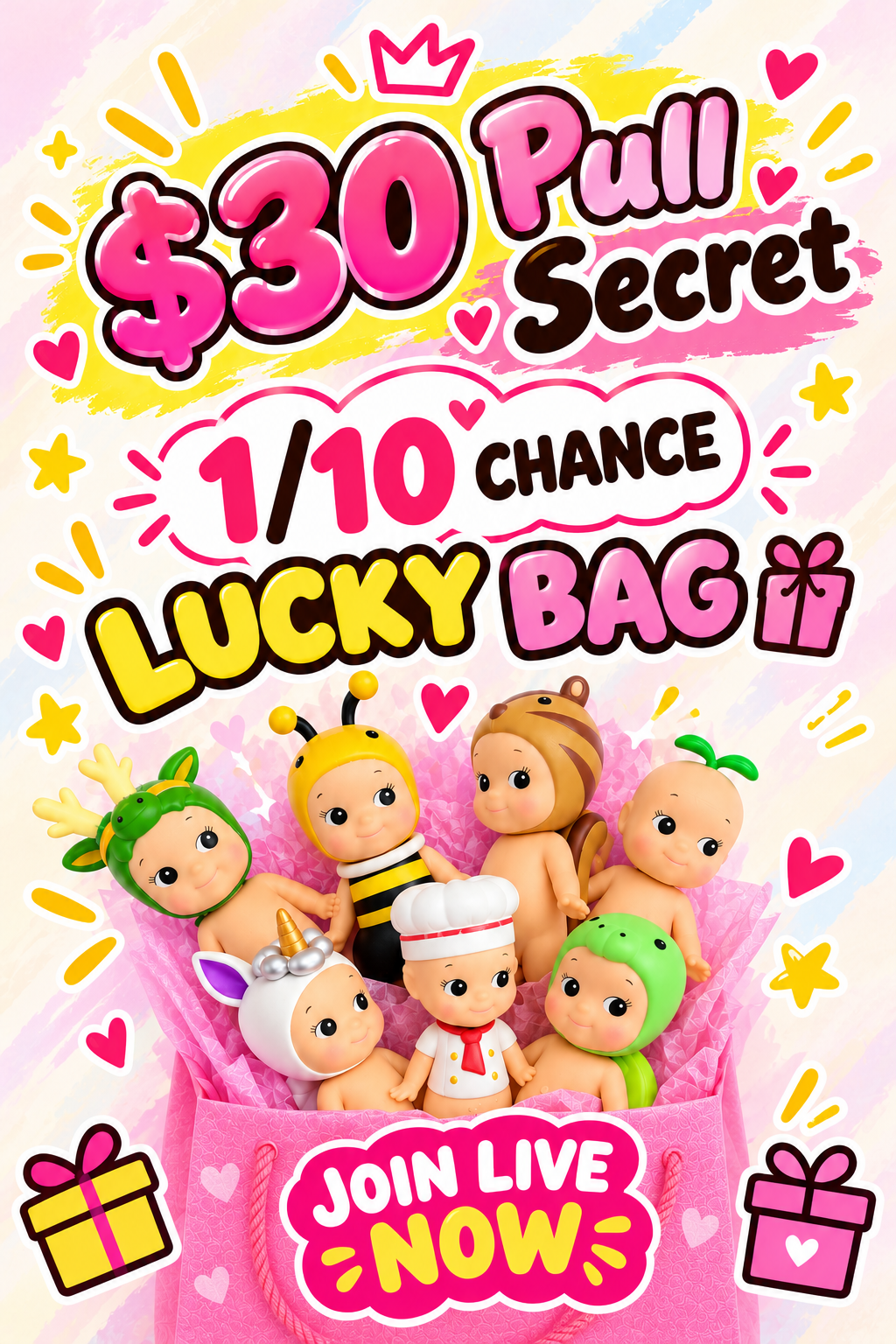 Sonny Angel Collectible Figures – Live Stream Order Payment Link