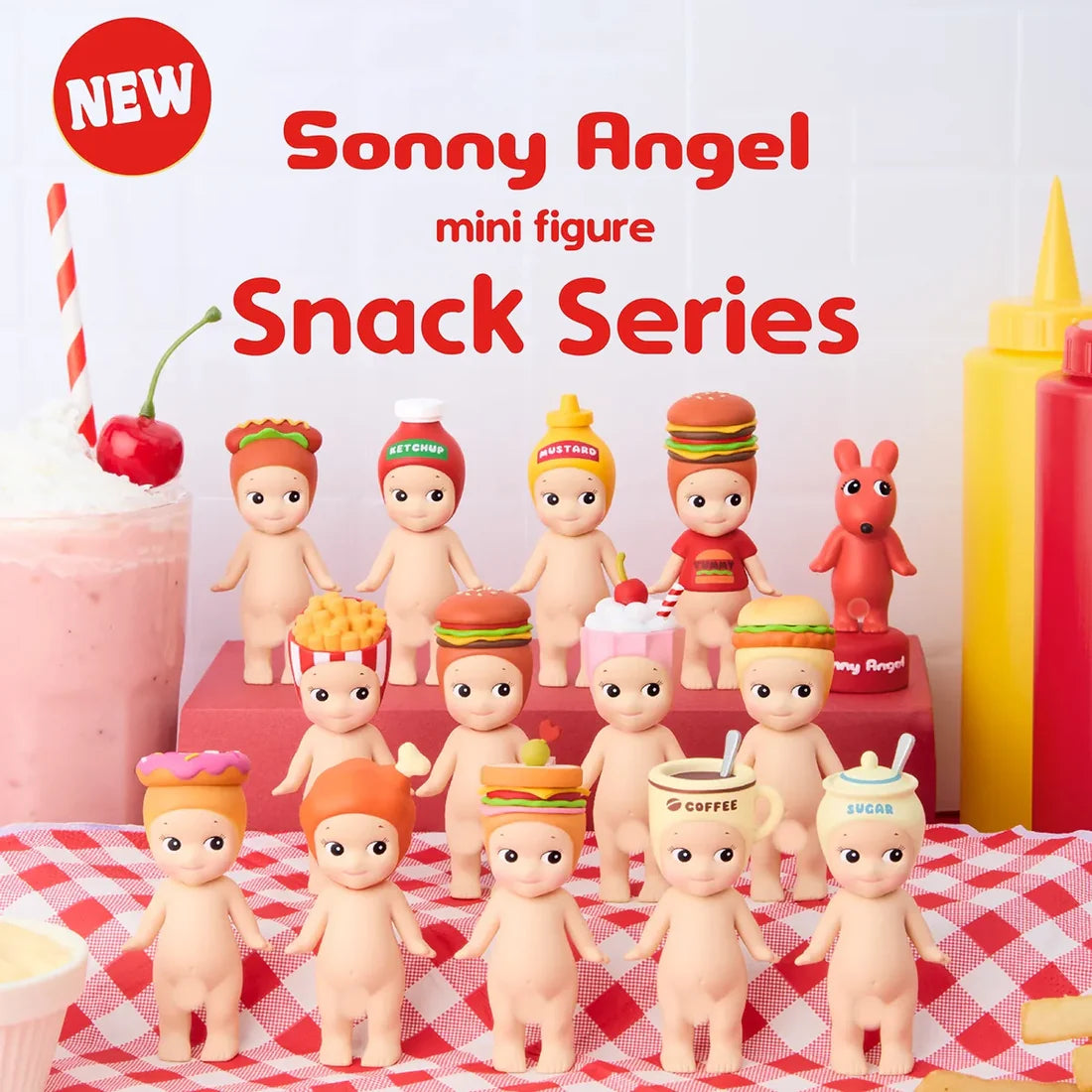 Sonny Angel Snack Series Blind Box Mini Figures (preorder )
