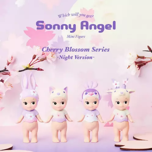 Sonny Angel Cherry Blossom Series Night Version Confirmed Angel (pre order)